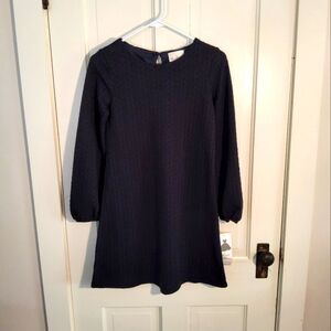 Never worn Rare Editions structured navy blue dress girls